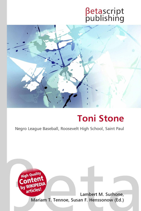 Knjiga Toni Stone Mariam T. Tennoe