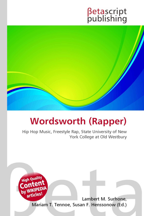 Kniha Wordsworth (Rapper) Mariam T. Tennoe