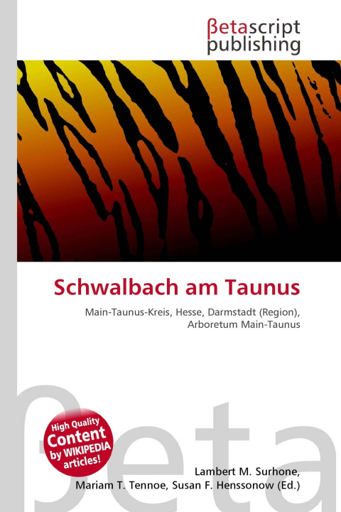 Kniha Schwalbach am Taunus Mariam T. Tennoe