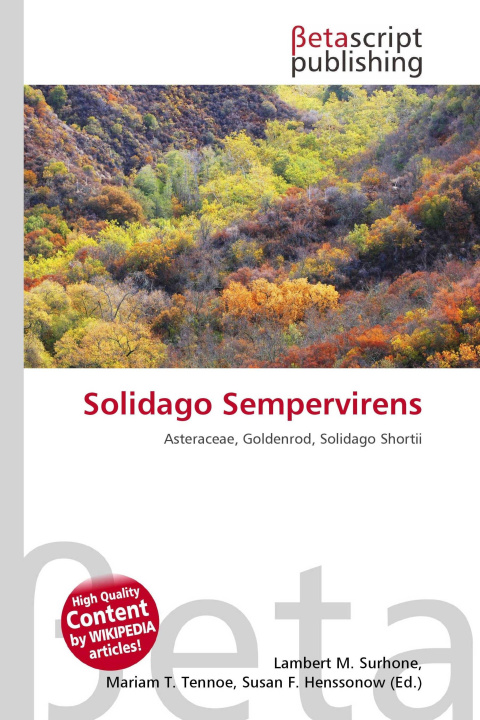 Kniha Solidago Sempervirens Mariam T. Tennoe