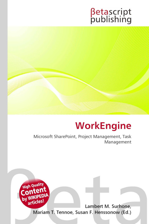 Könyv WorkEngine Mariam T. Tennoe