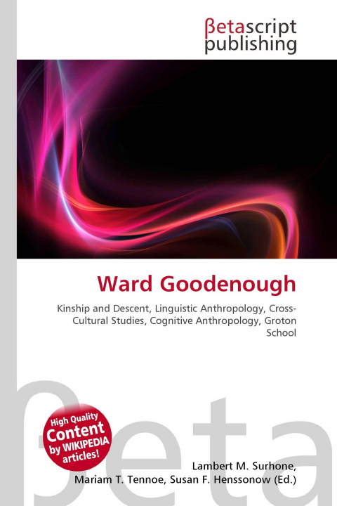 Knjiga Ward Goodenough Mariam T. Tennoe