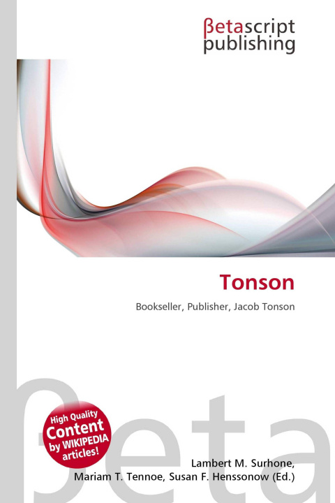 Kniha Tonson Mariam T. Tennoe