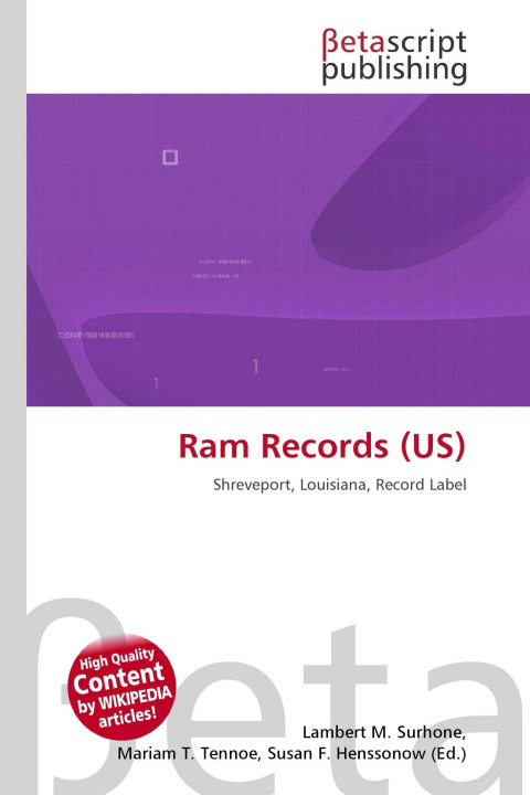 Kniha Ram Records (US) Mariam T. Tennoe