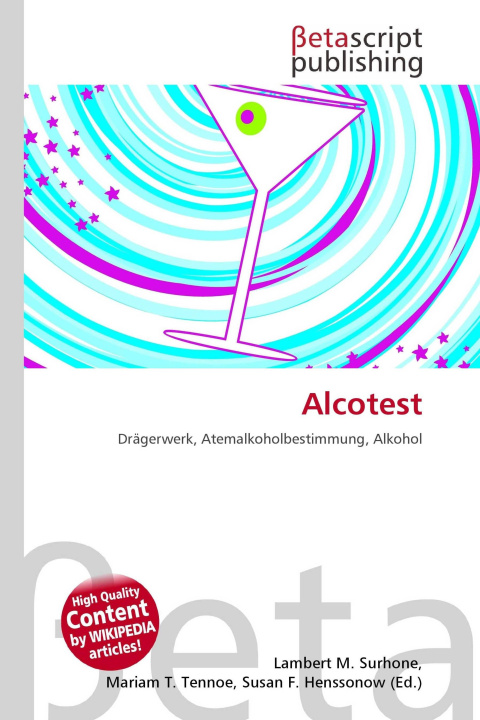 Kniha Alcotest Mariam T. Tennoe