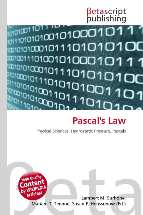 Knjiga Pascal's Law Mariam T. Tennoe
