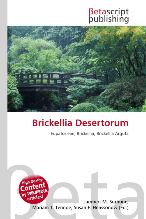 Kniha Brickellia Desertorum Mariam T. Tennoe