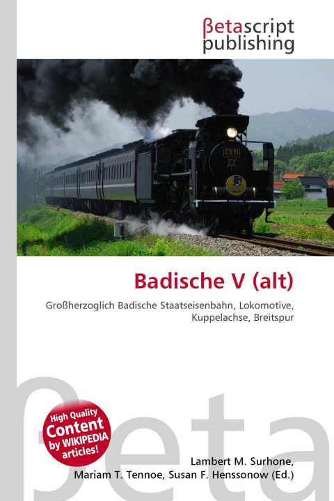 Kniha Badische V (alt) Mariam T. Tennoe