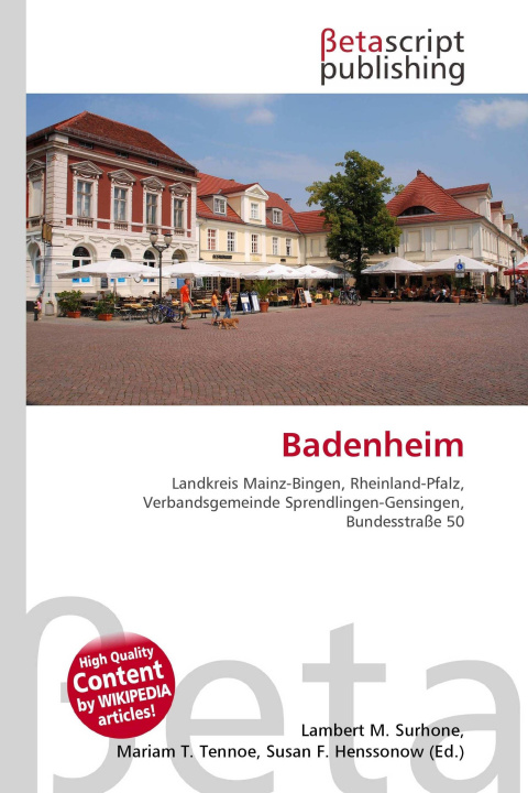 Kniha Badenheim Mariam T. Tennoe