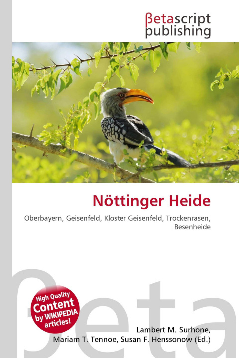 Kniha Nöttinger Heide Mariam T. Tennoe