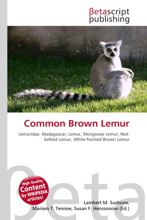 Kniha Common Brown Lemur Mariam T. Tennoe