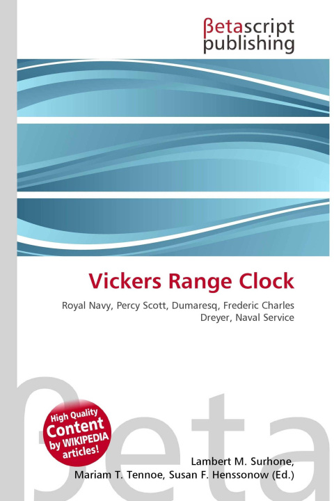 Kniha Vickers Range Clock Mariam T. Tennoe