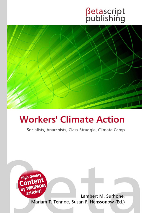 Kniha Workers' Climate Action Mariam T. Tennoe