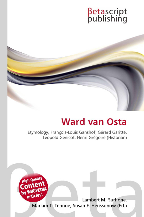 Kniha Ward van Osta Mariam T. Tennoe