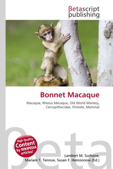 Kniha Bonnet Macaque Mariam T. Tennoe