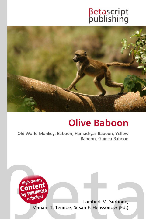 Kniha Olive Baboon Mariam T. Tennoe