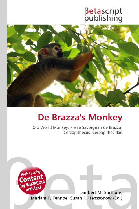 Kniha De Brazza's Monkey Mariam T. Tennoe