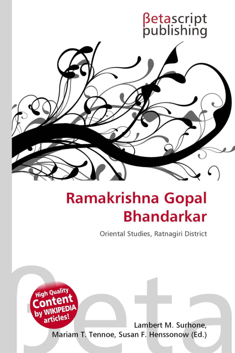 Könyv Ramakrishna Gopal Bhandarkar Mariam T. Tennoe