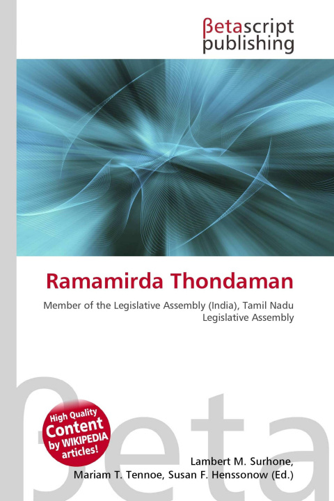 Könyv Ramamirda Thondaman Mariam T. Tennoe