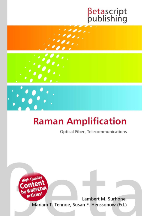 Kniha Raman Amplification Mariam T. Tennoe
