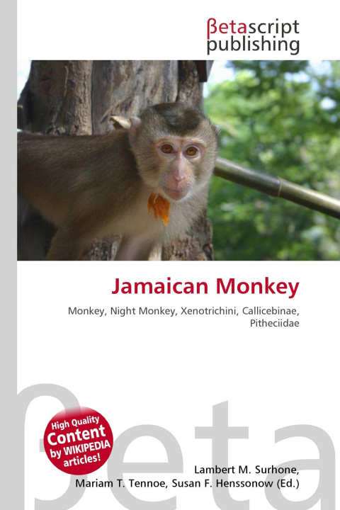 Kniha Jamaican Monkey Mariam T. Tennoe