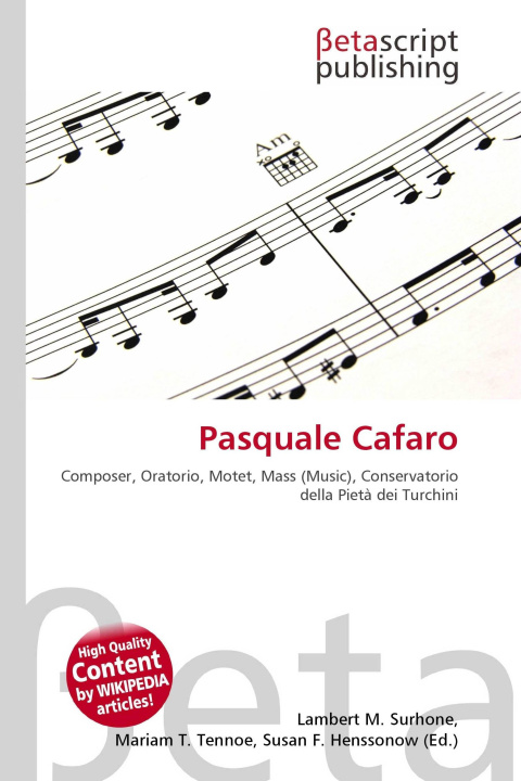 Kniha Pasquale Cafaro Mariam T. Tennoe