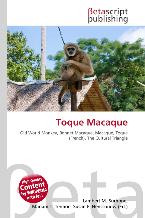 Kniha Toque Macaque Mariam T. Tennoe