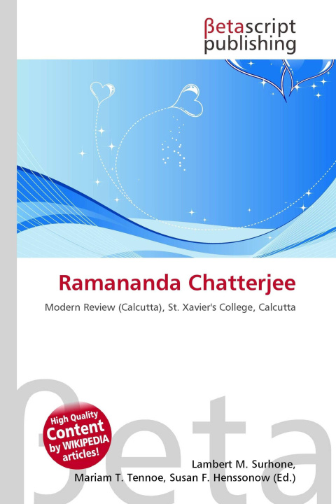 Kniha Ramananda Chatterjee Mariam T. Tennoe