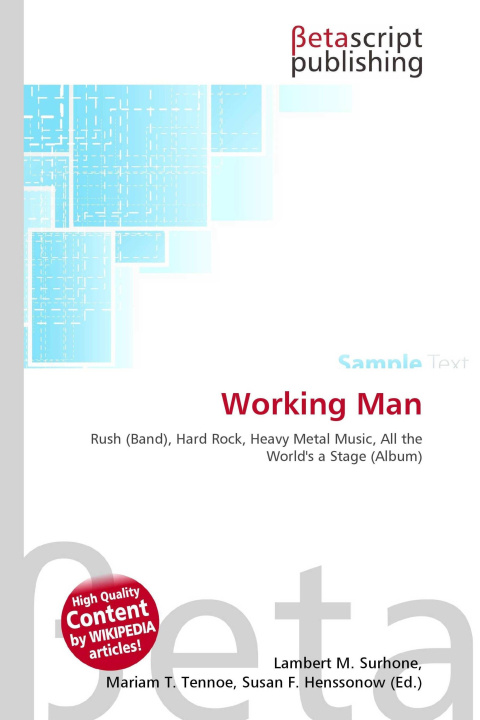 Könyv Working Man Mariam T. Tennoe