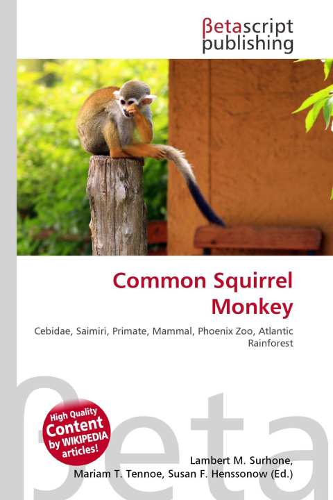 Kniha Common Squirrel Monkey Mariam T. Tennoe