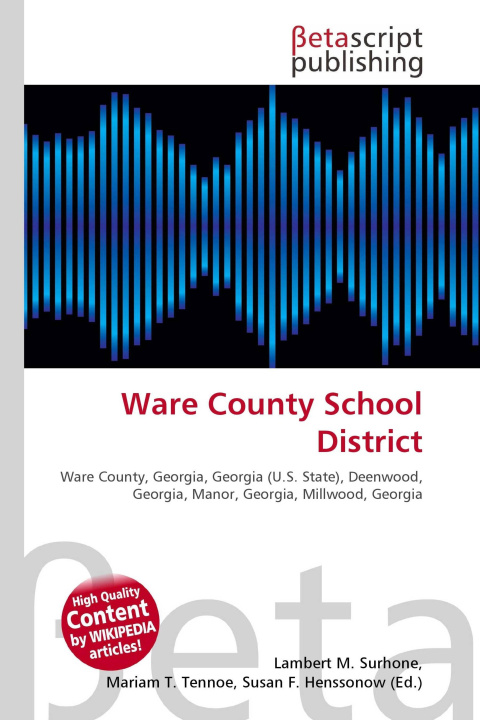 Kniha Ware County School District Mariam T. Tennoe