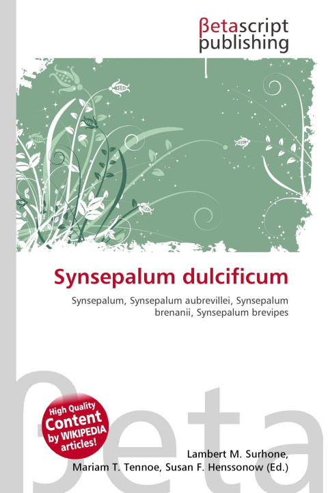 Kniha Synsepalum dulcificum Mariam T. Tennoe