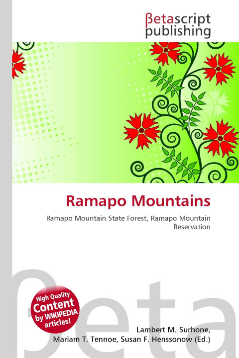 Kniha Ramapo Mountains Mariam T. Tennoe