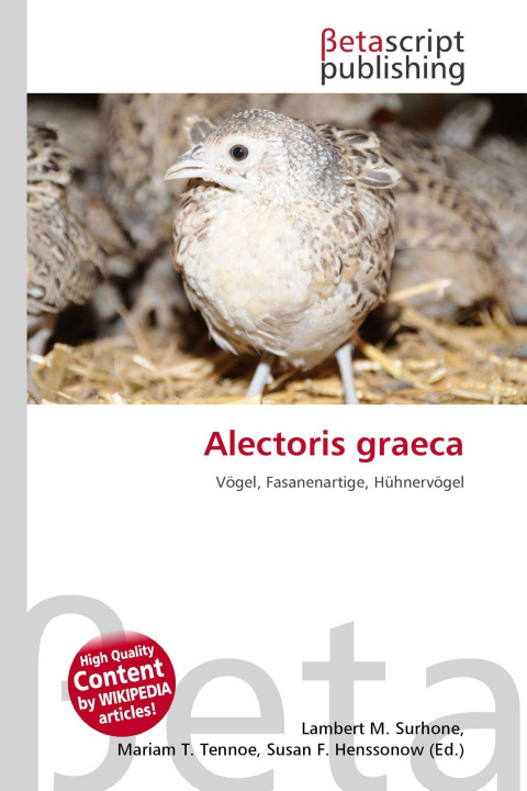 Kniha Alectoris graeca Mariam T. Tennoe