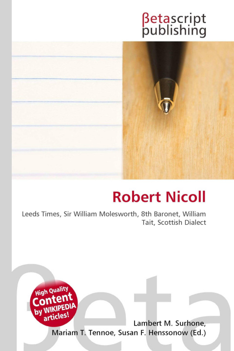 Kniha Robert Nicoll Mariam T. Tennoe