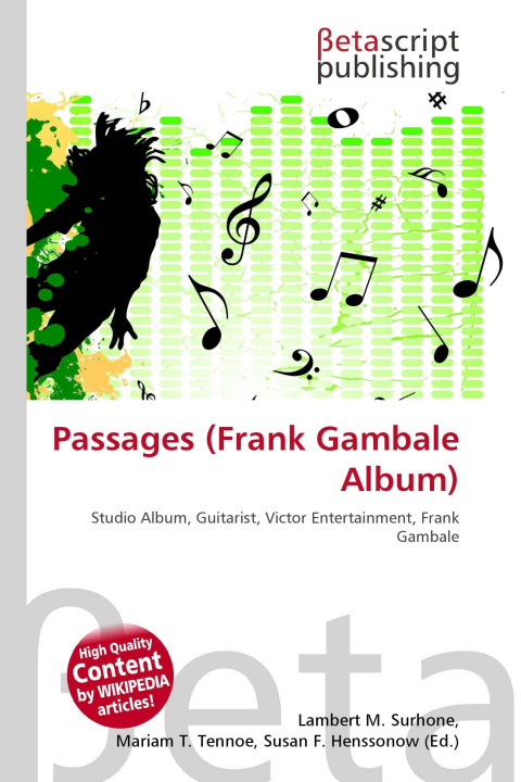 Kniha Passages (Frank Gambale Album) Mariam T. Tennoe