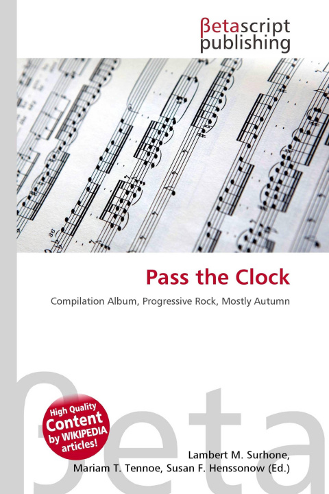 Könyv Pass the Clock Mariam T. Tennoe