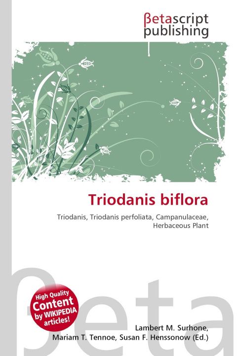 Könyv Triodanis biflora Mariam T. Tennoe