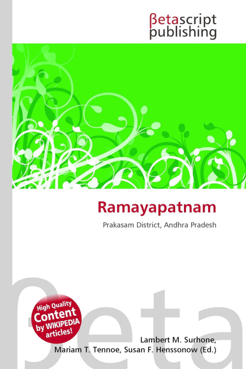 Kniha Ramayapatnam Mariam T. Tennoe