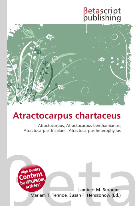 Knjiga Atractocarpus chartaceus Mariam T. Tennoe