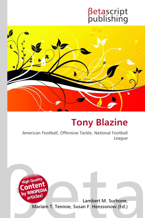 Kniha Tony Blazine Mariam T. Tennoe
