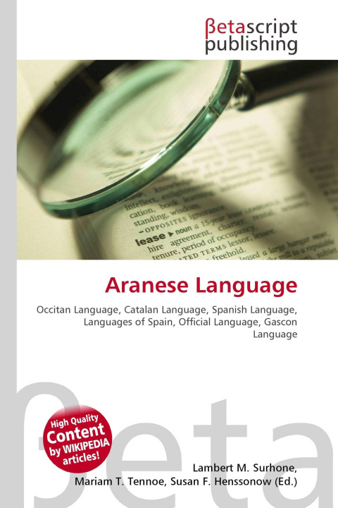 Kniha Aranese Language Mariam T. Tennoe