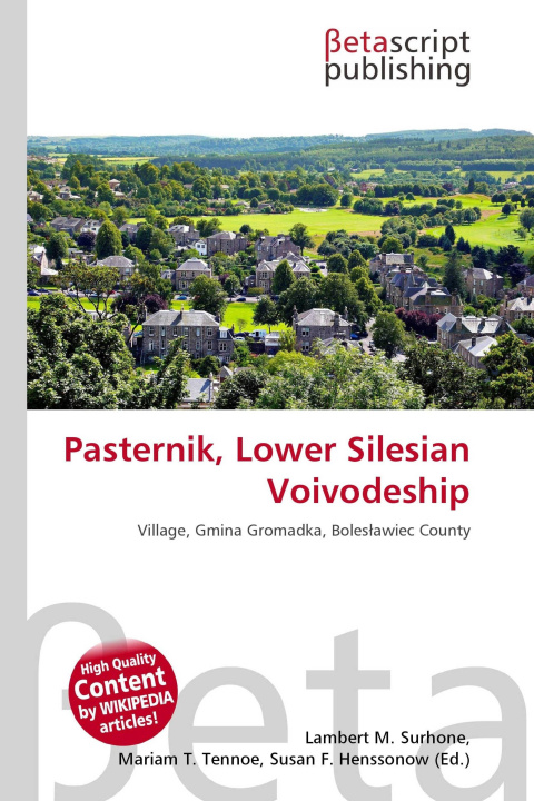 Knjiga Pasternik, Lower Silesian Voivodeship Mariam T. Tennoe