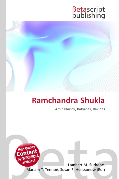 Könyv Ramchandra Shukla Mariam T. Tennoe