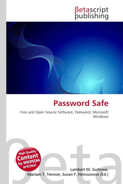 Kniha Password Safe Mariam T. Tennoe