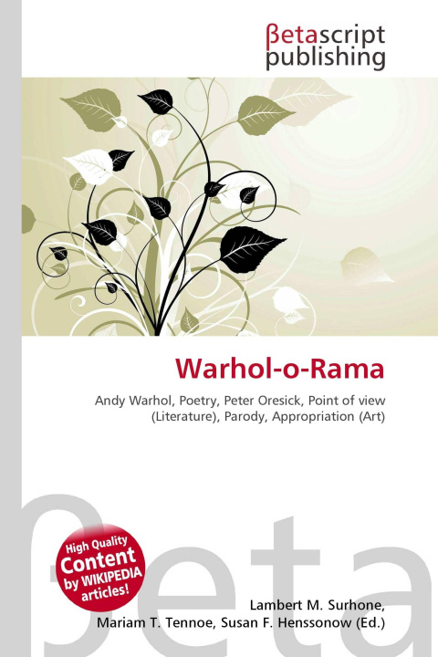 Knjiga Warhol-o-Rama Mariam T. Tennoe
