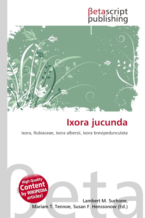 Knjiga Ixora jucunda Mariam T. Tennoe