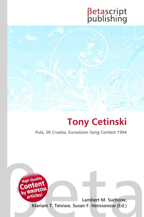 Knjiga Tony Cetinski Mariam T. Tennoe