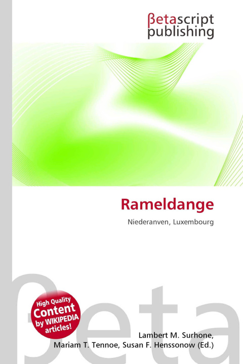 Kniha Rameldange Mariam T. Tennoe