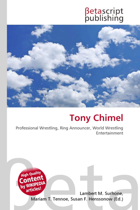 Kniha Tony Chimel Mariam T. Tennoe